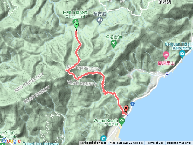 彎潭-鶯子嶺山-太和山-外澳