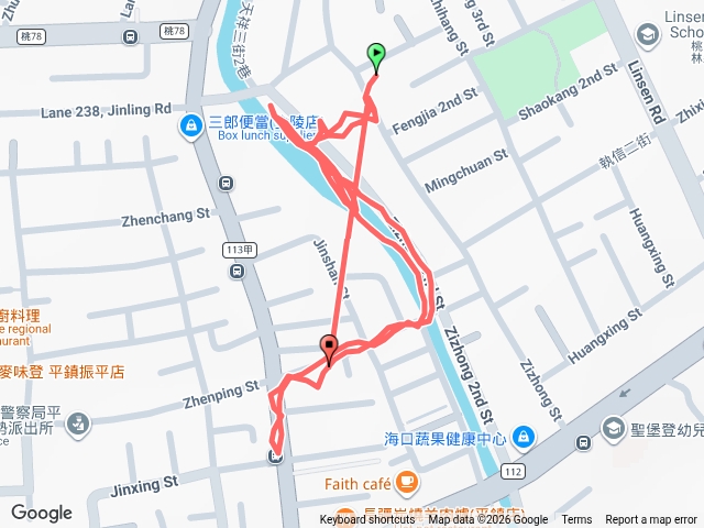 新街溪健行