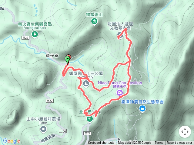 北隘勇+番子寮山+夢幻桐花道