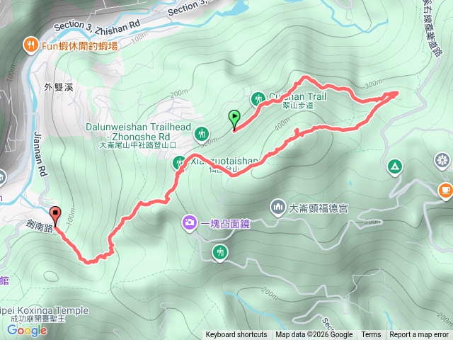 大崙尾山.仙庭台山