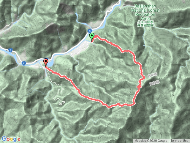 20201115八唐縱走