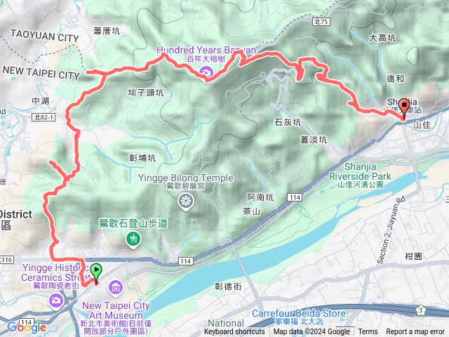 鶯歌>山佳 九峰連走