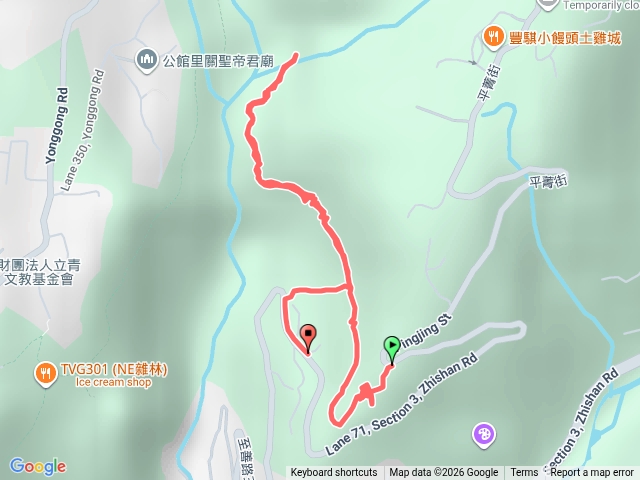 百年溪山跳石水圳溪山瀑布