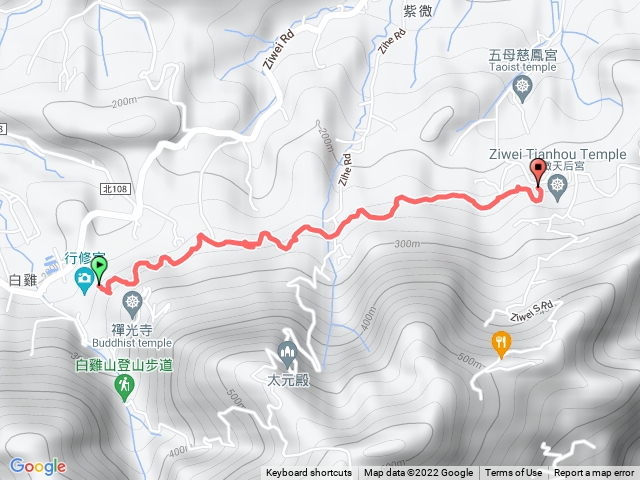 三峽紫微聖母環山步道 單程