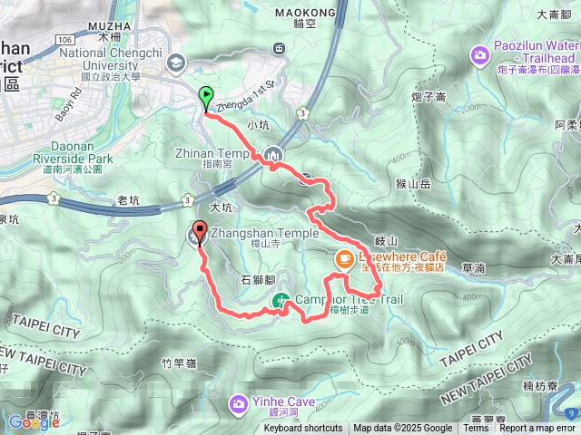 【任務一】2025臺北大縱走臺北大縱走第七段：世界山莊至飛龍步道政大後山20251004171532