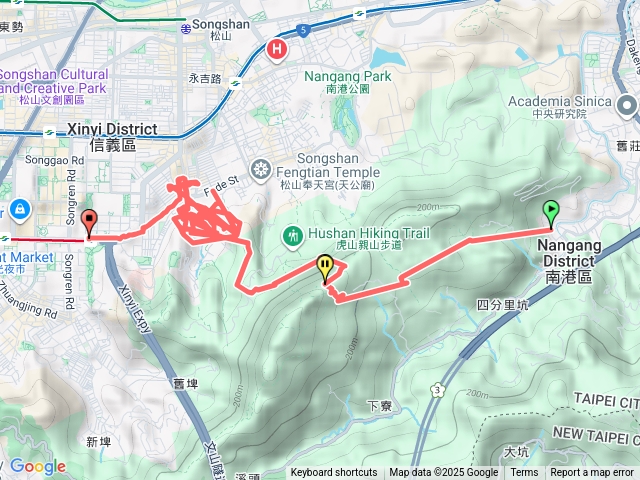 中華科技大學麗山峰豹山峯虎山峯永春陂濕地象山捷運站