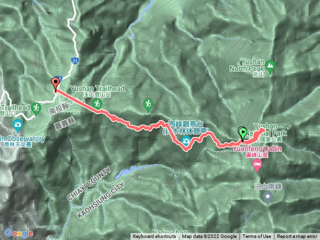 20220617玉山下山
