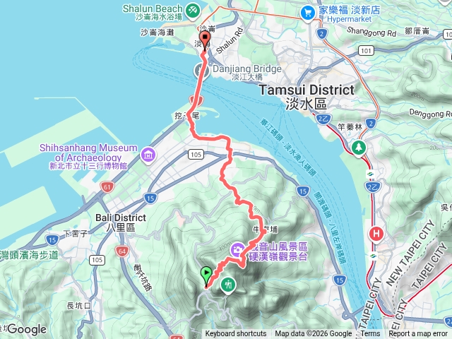 20260620六六登山隊五八淡縱走