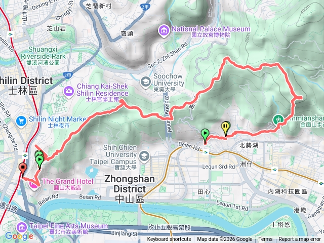 金劍縱走預覽圖