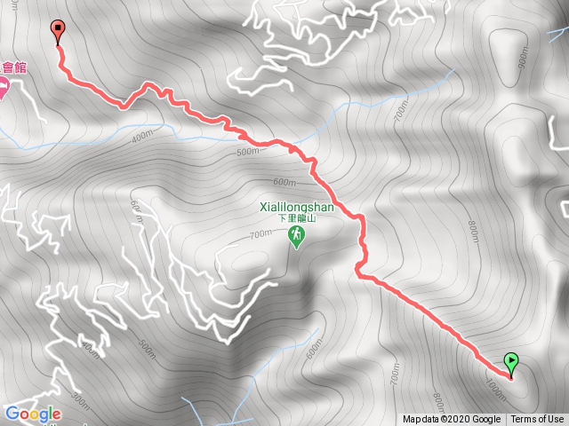 20201213里龍山下山