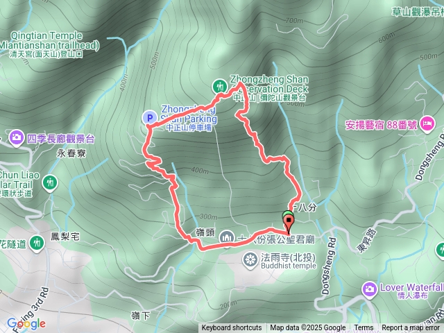 中正山親山步道預覽圖