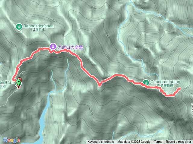 北大武新登至神木單日往返預覽圖