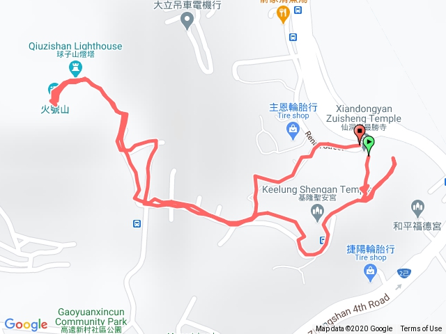 仙洞巖+火號山（球子山）