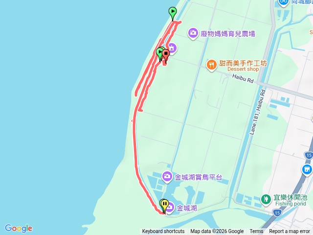 2026.3.21.新竹市港南運河公園.金城湖濕地.17公里海岸線自行車道健行往返5.62公里