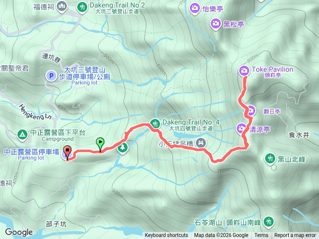 大坑4號上頭嵙山