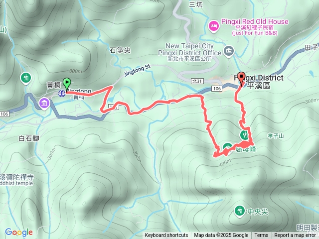 2025微笑山線大縱走尋寶集章任務微笑山線：【五分山系】平溪小黃山段202508040846