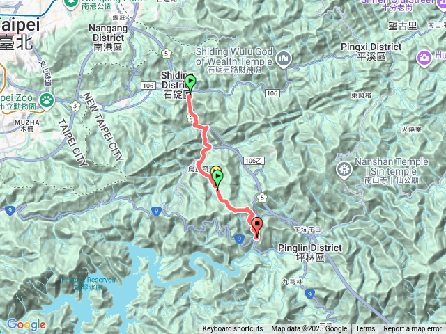 外安古道、獵狸尖