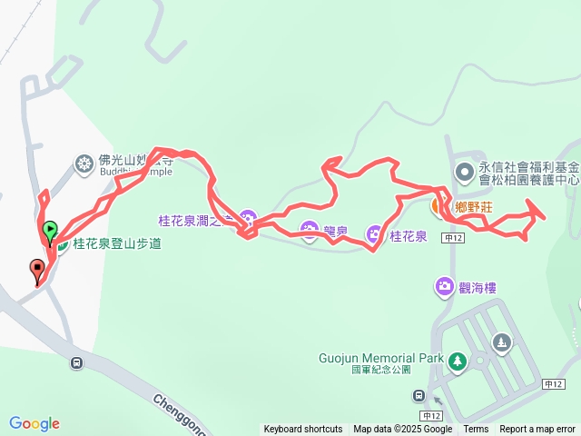 大甲桂花泉步道