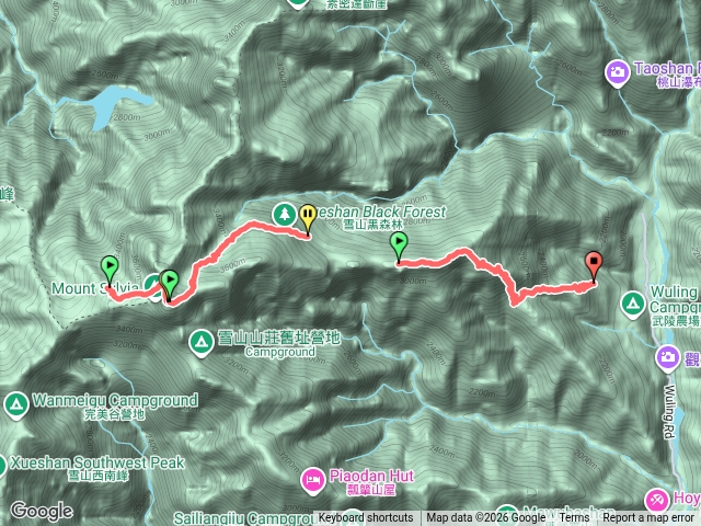 260704翠池山屋-雪山主峰-登山口預覽圖