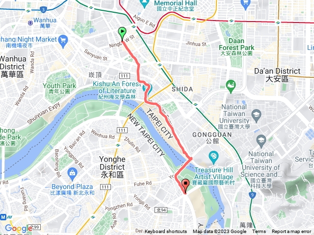 紀州庵河濱步道預覽圖