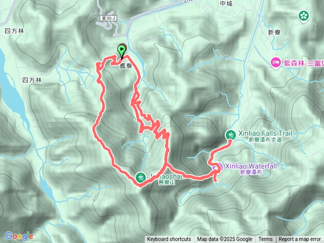 冬山舊寮山三上三下