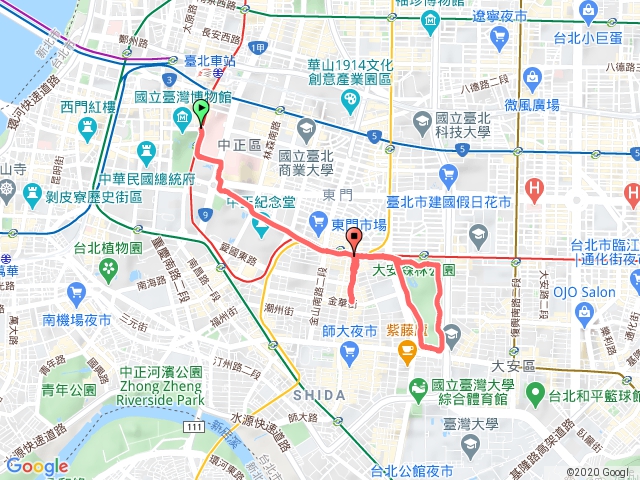 大安森林公園永康街