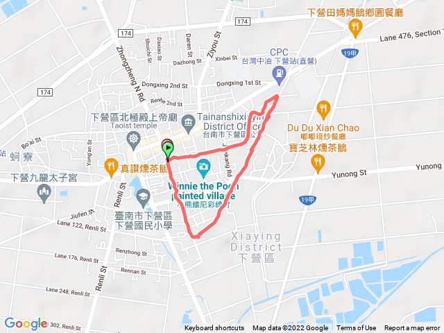 台南下營台糖舊鐵道東段