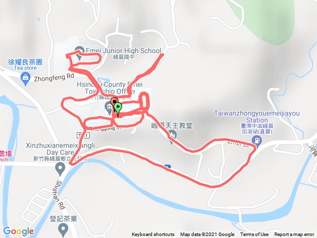 峨眉國小晨跑
