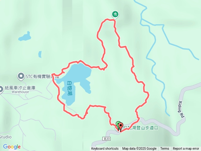 白匏湖山西峰O