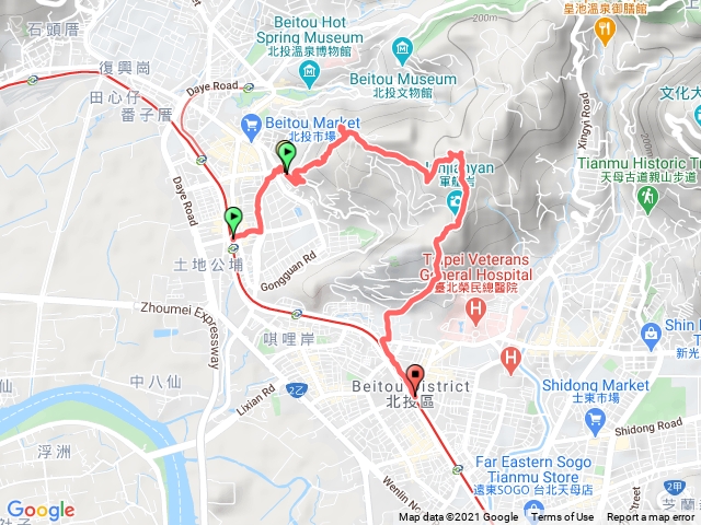 台北－臺灣百大必訪步道軍艦岩、丹鳳山親山步道202104041051