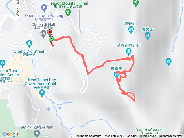 基隆行變茶壺山？
