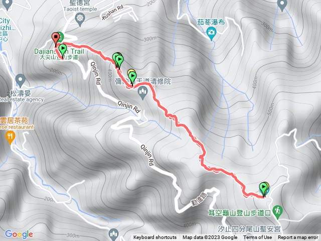 大尖山 四分尾山