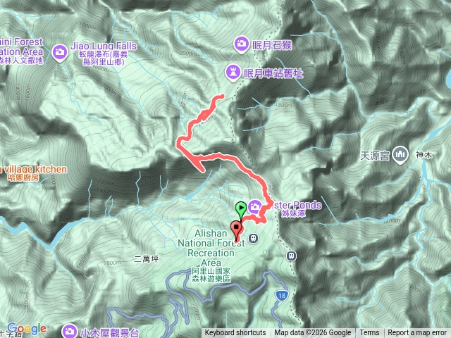 阿里山眠月線預覽圖