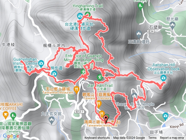 2024/2/4 觀音山18連峰，遇見了雲海！