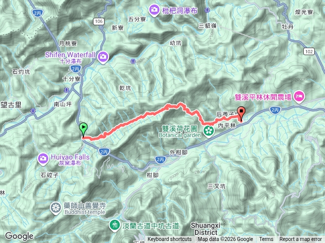 武山煤礦遺址、平湖森林遊樂區