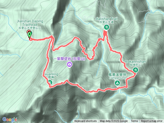 大杜加哈-回大坪登山口預覽圖