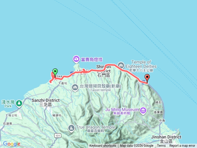 麟山鼻步道，老梅綠石槽預覽圖
