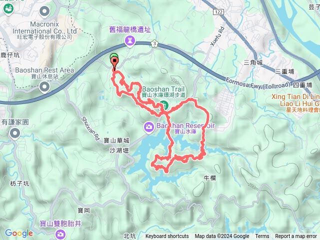 2024-1216-140: 寶山水庫十連峰