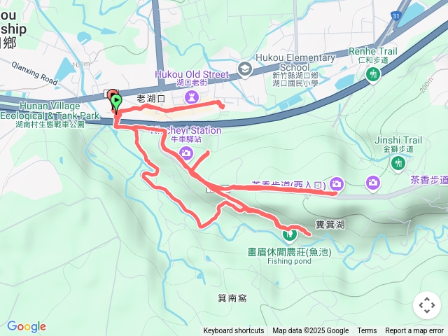 新竹湖口畚箕窩溪步道