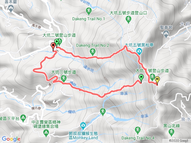 大坑步道2上3下