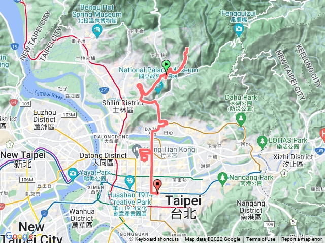 陽明山尾崙古圳