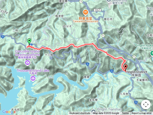 小格頭雲海山風露嘴出坑崙山獵狸尖山烏窟子山水柳腳坪林