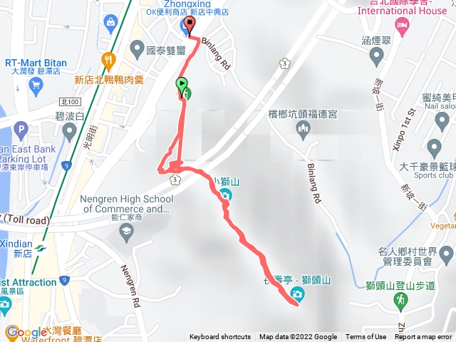 新店獅子頭山