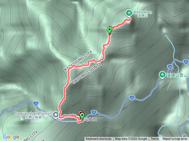 關山嶺山-溪頭山預覽圖