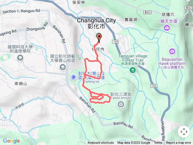 假日桃源步道散步