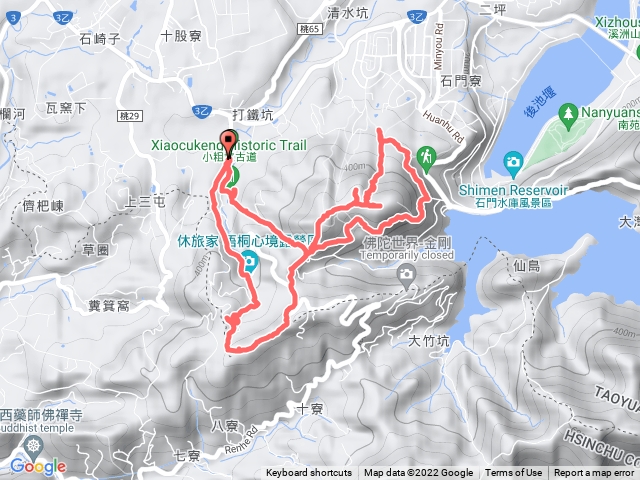 🔺桃園/龍潭/石門山O型走：小粗坑古道➡️石門山➡️清水坑山➡️大平山➡️十寮山