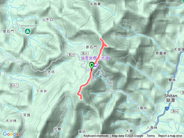 新石門山+新田山+八角崠山-2025/02/02