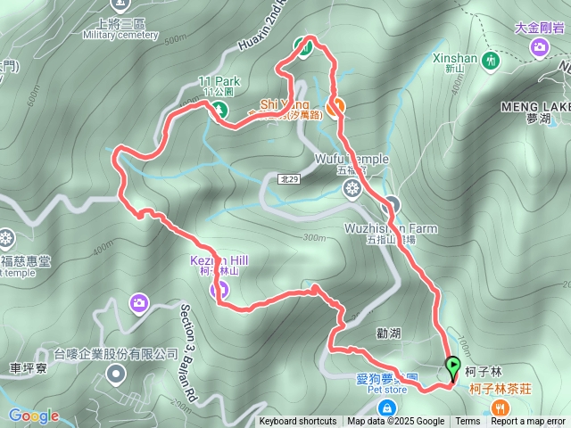 20250215汐止五指山古道預覽圖