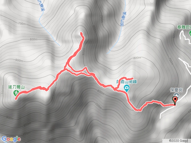 2020.5.9保慶宮登拔刀爾山高腰山美鹿山