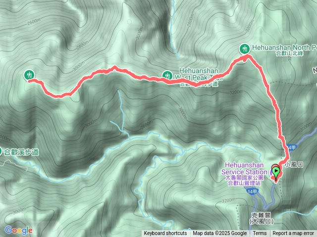 2025/10/02造訪百岳-合歡北西北